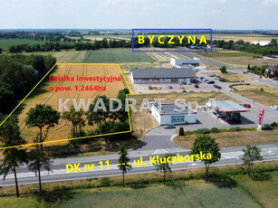 Działka inwestycyjna Byczyna