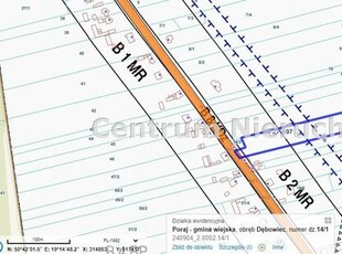Działka rolno-budowlana Dębowiec gm. Poraj
