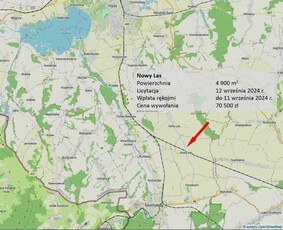 Licytacja, Nowy Las, siedliskowa i rolna