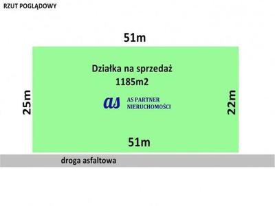 Działka budowlana z WZ, KRASNE, 12ar