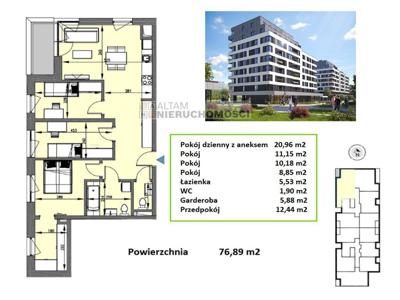 4pok 77m2 balkon|garderoba|park|Mistrzejowice|0%