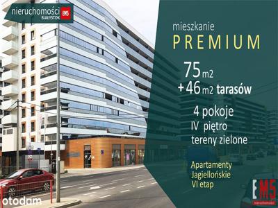 Mieszkanie premium 75m2 + tarasy 46m2