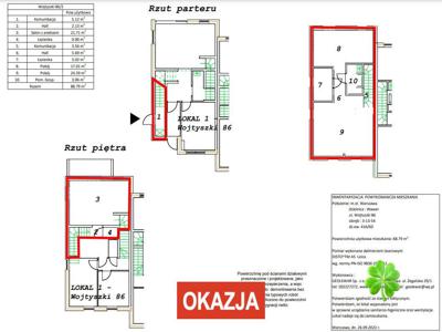 Ogródek + 2 miejsca postojowe w cenie