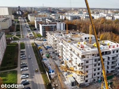 Staszica - nowe, 3pokojowe z balkonem i loggią