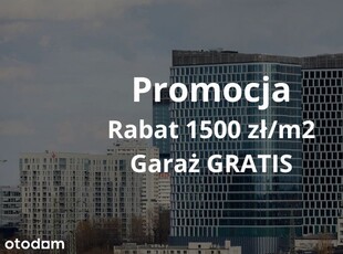 19 Piętro, 1500 Zł Rabatu Na 1 M2, Garaż Gratis!