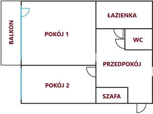 M4, 63m2 + balkon, Zagórze, Sosnowiec