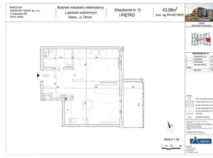 3-pokojowe mieszkanie, 1 piętro, ul. Karłowicza.