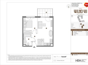 Osiedle Wilno- mieszkanie-40,55m2 bezpośredni