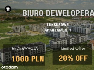 Ostatnie małe apartamenty / biuro DEWELOPERA / 0%