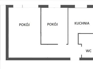 Dwupokojowe mieszkanie po remoncie