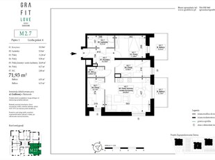 2-pokojowe mieszkanie 55m2 + loggia