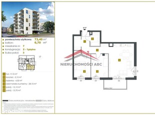 Mieszkanie 3-pokojowe w nowym apartamentowcu