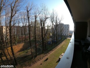 Nowoczesne WIDOK NA PARK duży balkon