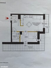 Przytulne2pok mieszkanie 37 26 m²z tarasem+balkon