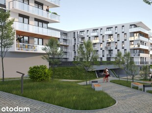 2-pokojowe mieszkanie 38m2 + balkon Bezpośrednio