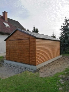 Garaże drewnopodobne od Producenta 3x4 3x5 4x5 4x6 6x5 6x6 9x6 12x6