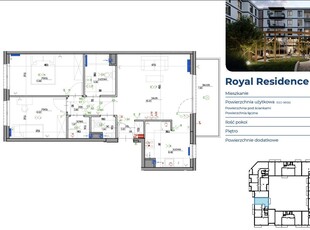 3 Pokoje*Royal Residence*Garaż*Komórka