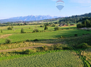 DZIAŁKA W BIAŁCE TATRZAŃSKIEJ Z WIDOKIEM NA TATRY