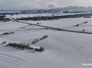 Działki rolne z widokiem na Tatry -Waksmund