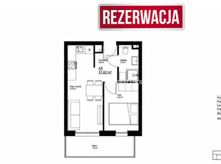 Mieszkanie sprzedam 31.62m2 2-pok Kraków