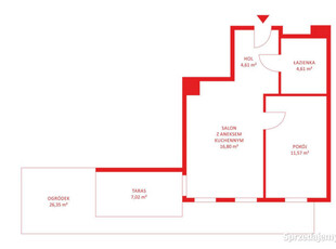 Oferta sprzedaży mieszkania 37.6m2 2 pok Gdańsk