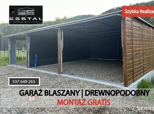 174 Garaż Blaszany ZŁOTY DĄB - Garaże Blaszane | Wiaty | Hale | - ESSTAL