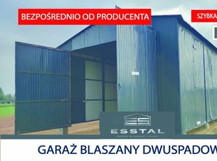 F40 Garaż Blaszany|MAGAZYN ROLNICZY|Hala|Wiata|Blaszane|Schowek - ESSTAL