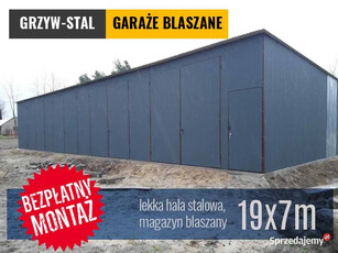 Garaż Blaszany - Hala , Garaże Blaszane - Wiata | Magazyn - GRZYWSTAL