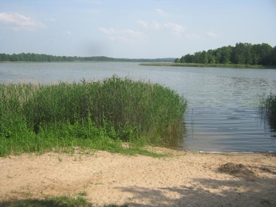 Mazury - działka budowlana nad jeziorem Stręgiel