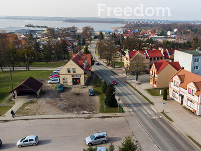 Mazury Zalewo budynek mieszkalno-usługowy.