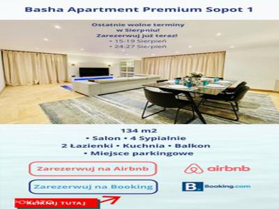 Basha Apartment Premium Sopot 1 - 134m2 wynajem