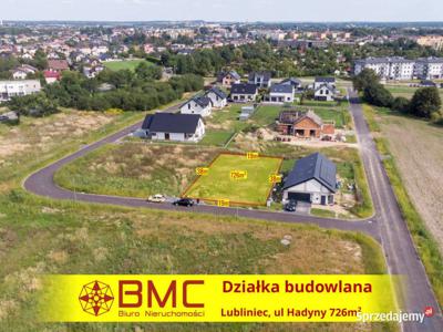 Działka 726m2 Lubliniec