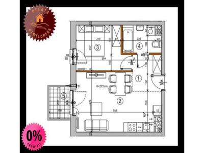 Mieszkanie na sprzedaż 38,63 m², piętro 4, oferta nr 99327