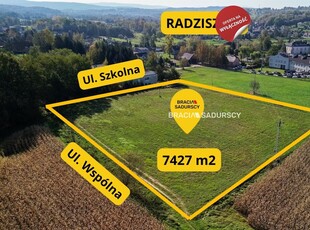 Skawina (gw) Radziszów Szkolna, 7 427,00 m