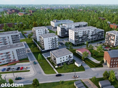 2-pokojowe mieszkanie 46m2 + balkon