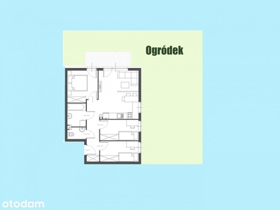 4-pokojowe mieszkanie 92m2 + loggia