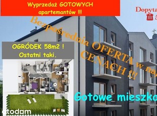 ✅4pok+ 58m2 Ogródka +hala Gratis_od Dewelopera✅