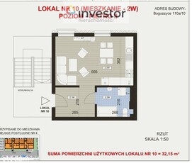 Boguszyce - Nowe mieszkanie - 32,15 M - rewelacja