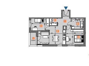 3 Pokoje| 63M2 | Balkon | 0% Prowizji | Brak Pcc