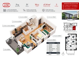 Makowskie Zacisze | mieszkanie 3-pok. | 11B