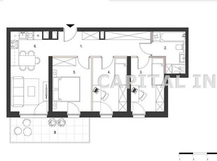 Mieszkanie, 65,07 m², Siemianowice Śląskie