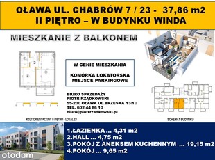 Oława2pokoje-IIp-37,86m2-balkon-klimatyzacja-winda