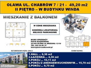 Oława3pokoje-IIp-49,20m2-balkon-klimatyzacja-winda