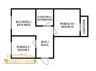 ul. Na Szaniec, Grzegórzki | Centrum | 42m2 balkon