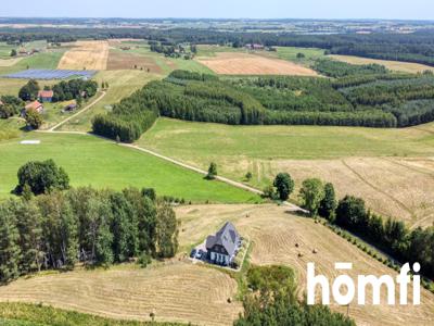 Ekologiczna posiadłość 5ha, las i 2 jeziora, Warmia