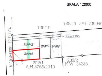 Działka budowlana Łaszczów 9,13a