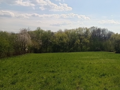 Urokliwa działka w Zgłobicach nad rzeką Dunajec