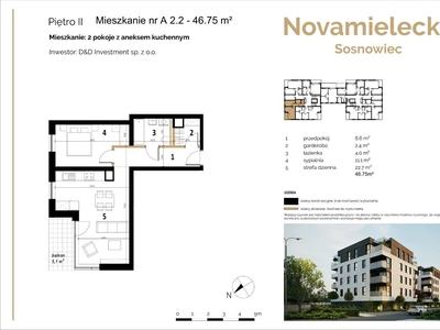 Mieszkanie 3pokojowe Dominów 2025