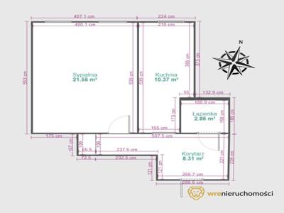 Mieszkanie na sprzedaż 1 pokój Wrocław Stare Miasto, 44 m2, 3 piętro