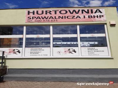 Sprzedam sklep spawalniczy/BHP lub zamienię na inny lokal